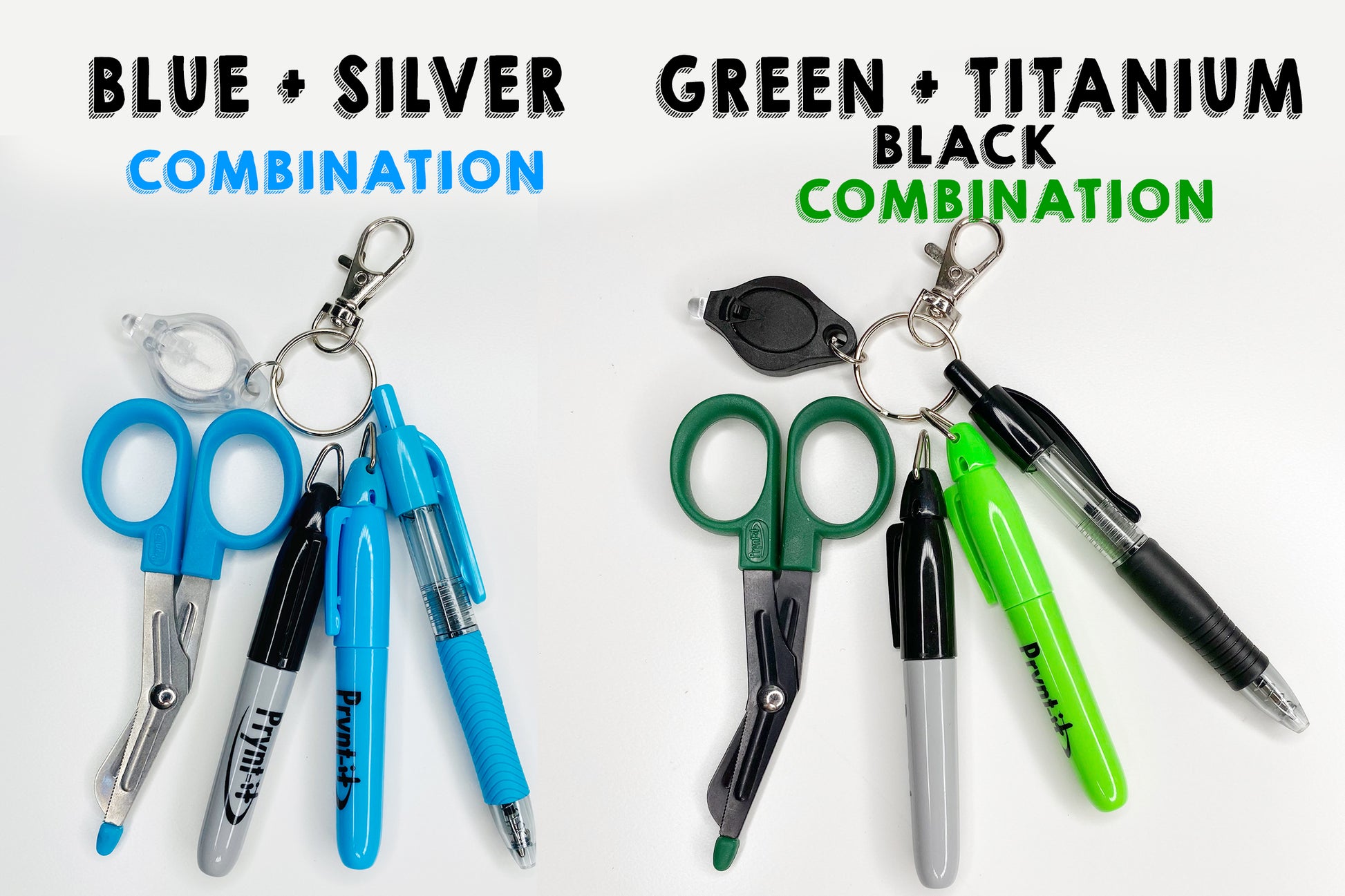 Mini Trauma Shear Scissors / Multiple Sizes / Badge Reel