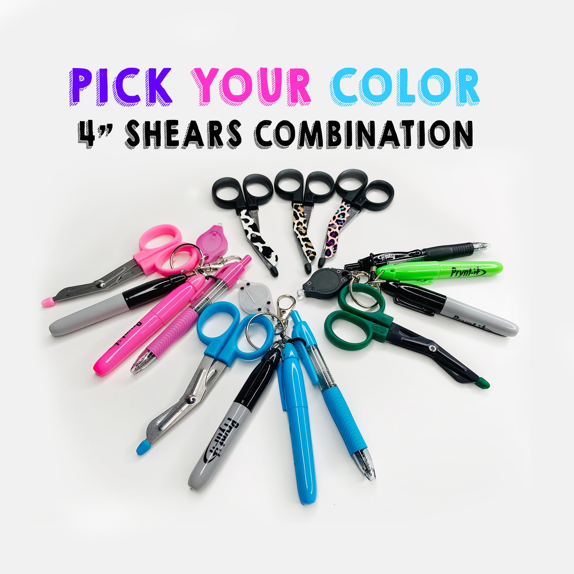 Pick Your Color Mini Trauma Shears Combo – Prynt-it Creates